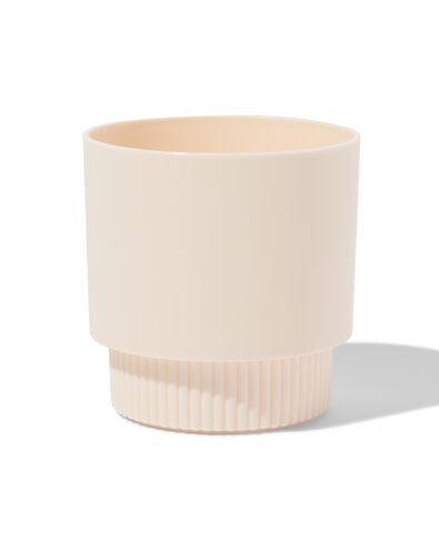 pot de fleurs 12 x 13 cm plastique beige - 41840188 - HEMA