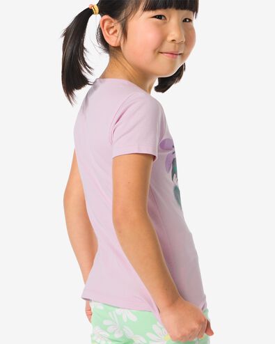 t-shirt enfant violet 158/164 - 30864057 - HEMA