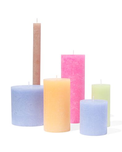 Rustikale Kerze &Oslash;&nbsp;5&nbsp;x&nbsp;11&nbsp;cm, Braun braun 5 x 11 - 13504005 - HEMA