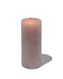 bougie rustique - 5x11 - taupe taupe 5 x 11 - 13502431 - HEMA