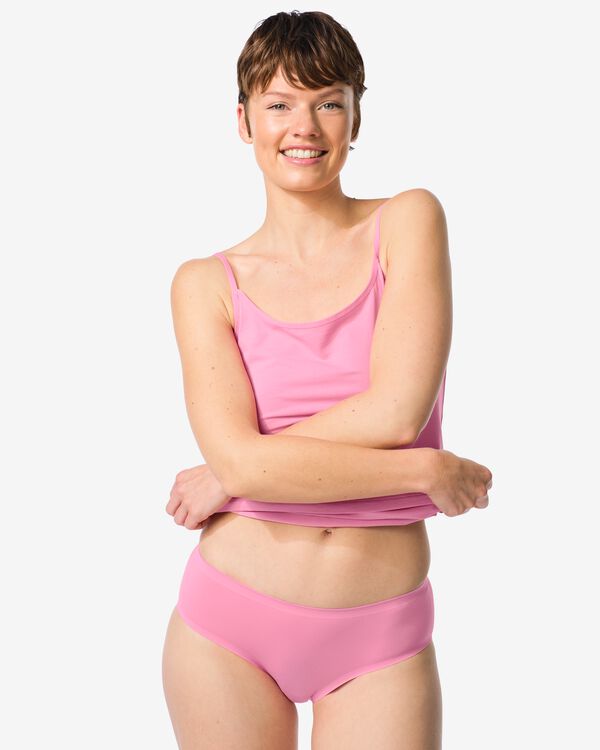 Damenhipster Second Skin, Mikrofaser rosa rosa - 19602425PINK - HEMA