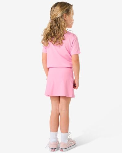 jupe de sport pour enfant avec short int&eacute;gr&eacute;  rose rose - 30600040PINK - HEMA
