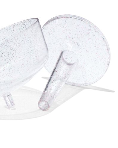 verre &agrave; cocktail plastique couleur - 25200157 - HEMA