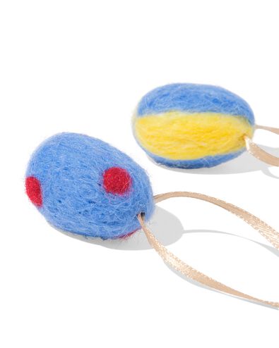paashangers vilt ei - 8 stuks - 25800068 - HEMA