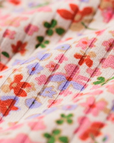 body &eacute;volutif &agrave; rabat nouveau-n&eacute; ENZING&trade; ECOVERO&trade; c&ocirc;tel&eacute; fleurs &eacute;cru &eacute;cru - 33429920ECRU - HEMA