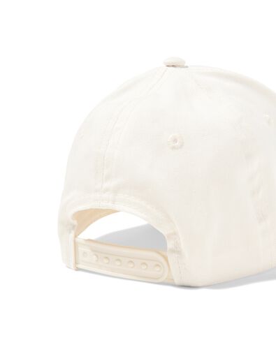 kinder baseball pet gebroken wit - 1000030519 - HEMA