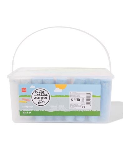 stoepkrijt - 52 stuks - 15800303 - HEMA