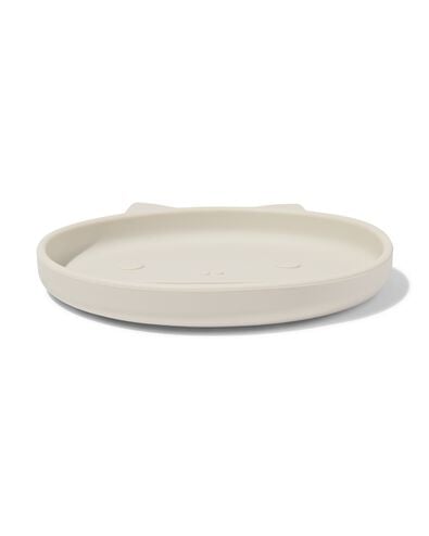 Kinderteller &Oslash; 16 cm, Silikon-Monster, beige - 80650218 - HEMA