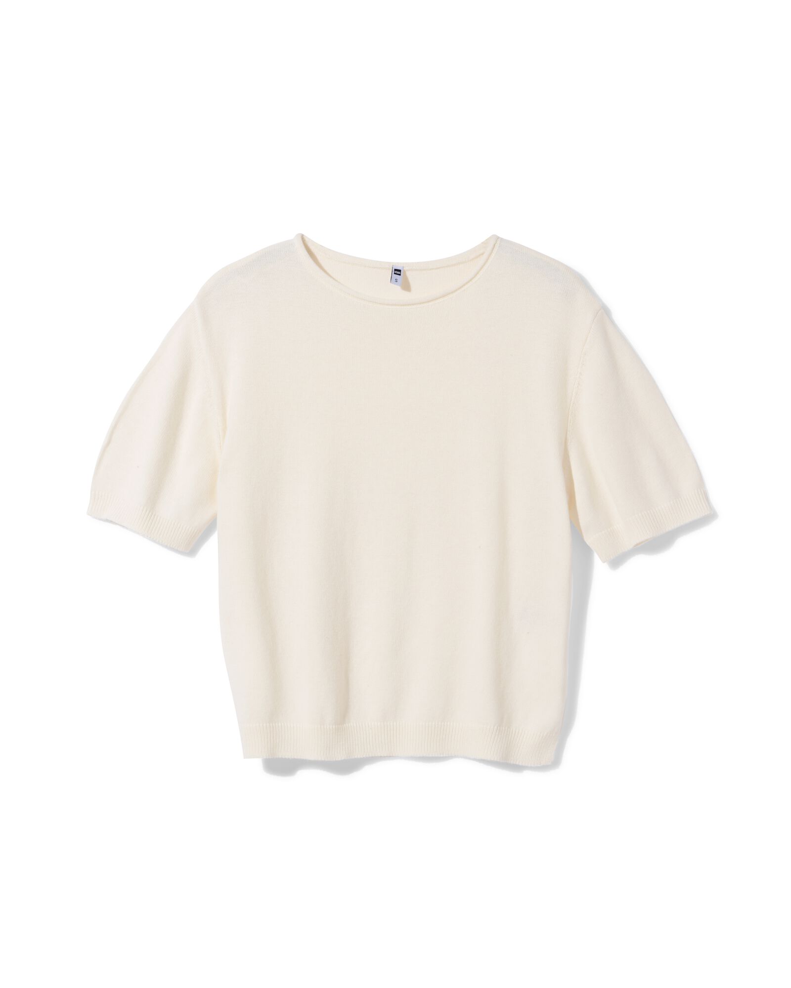 pull femme Gael maille fine blanc blanc - 36207770WHITE - HEMA