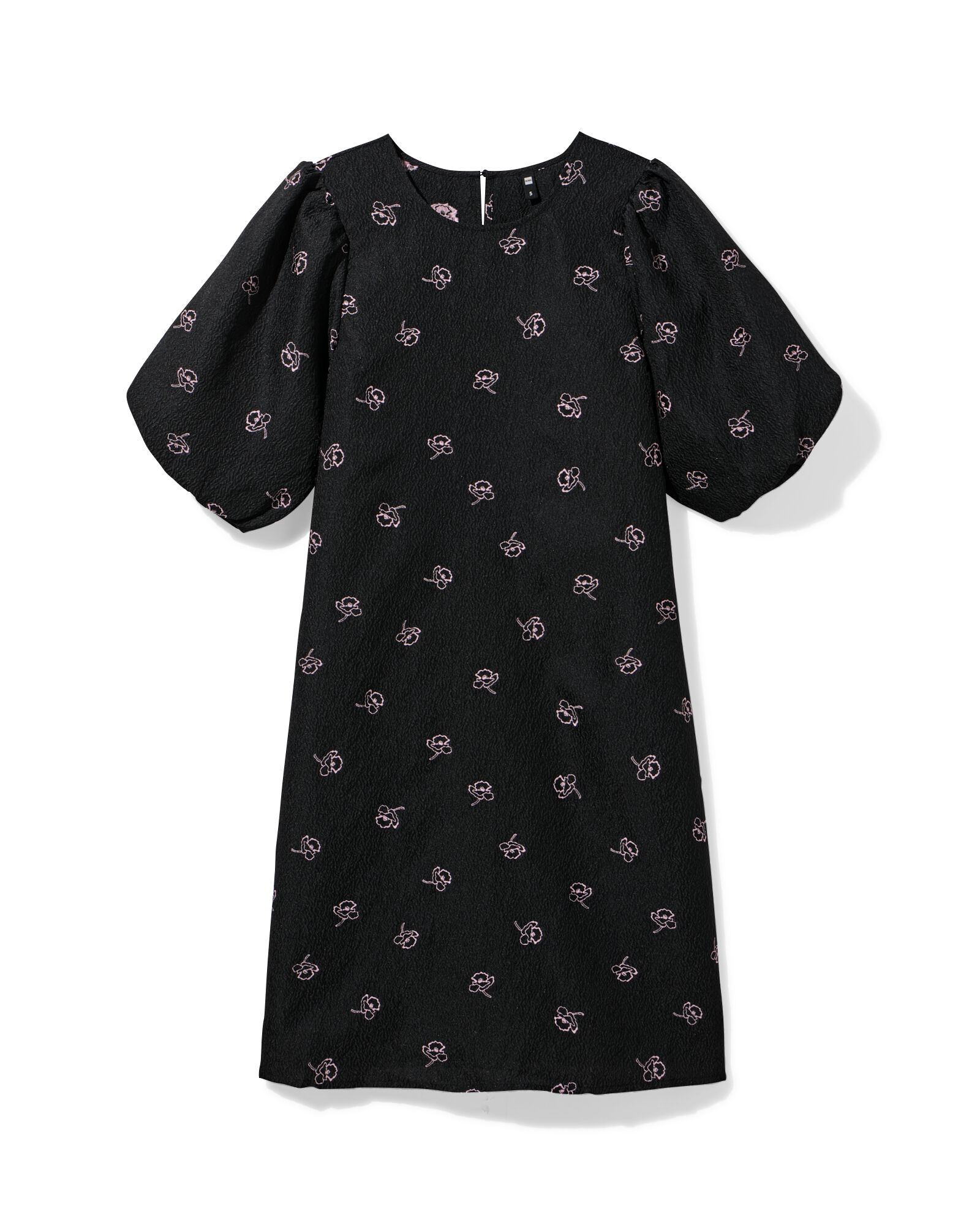 Damenkleid Dawn, Crinkle-Design schwarz - 36206050BLACK - HEMA