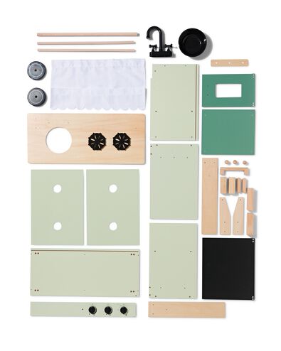 cuisine en bois 105x69.5x30 - 15130142 - HEMA