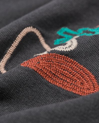 t-shirt enfant arbres gris fonc&eacute; gris fonc&eacute; - 30717801DARKGREY - HEMA