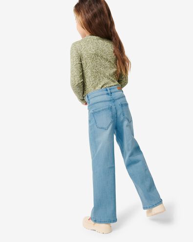 kinder jeans straight fit lichtblauw - 1000029670 - HEMA