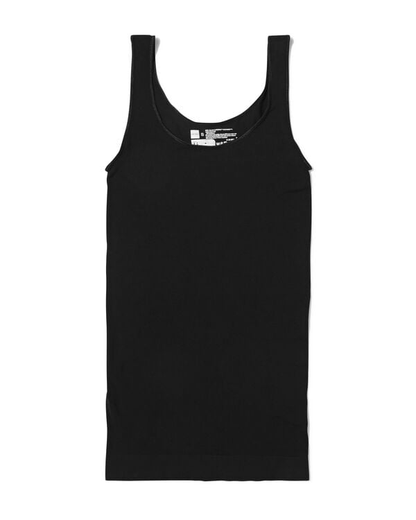 zwangerschapshemd naadloos zwart zwart - 21503650BLACK - HEMA