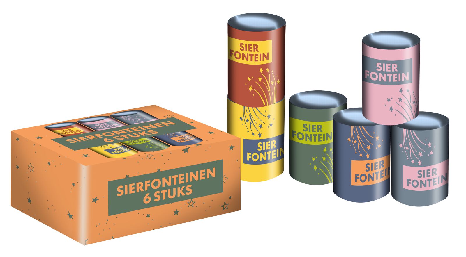 sierpakket klein - 25280003 - HEMA