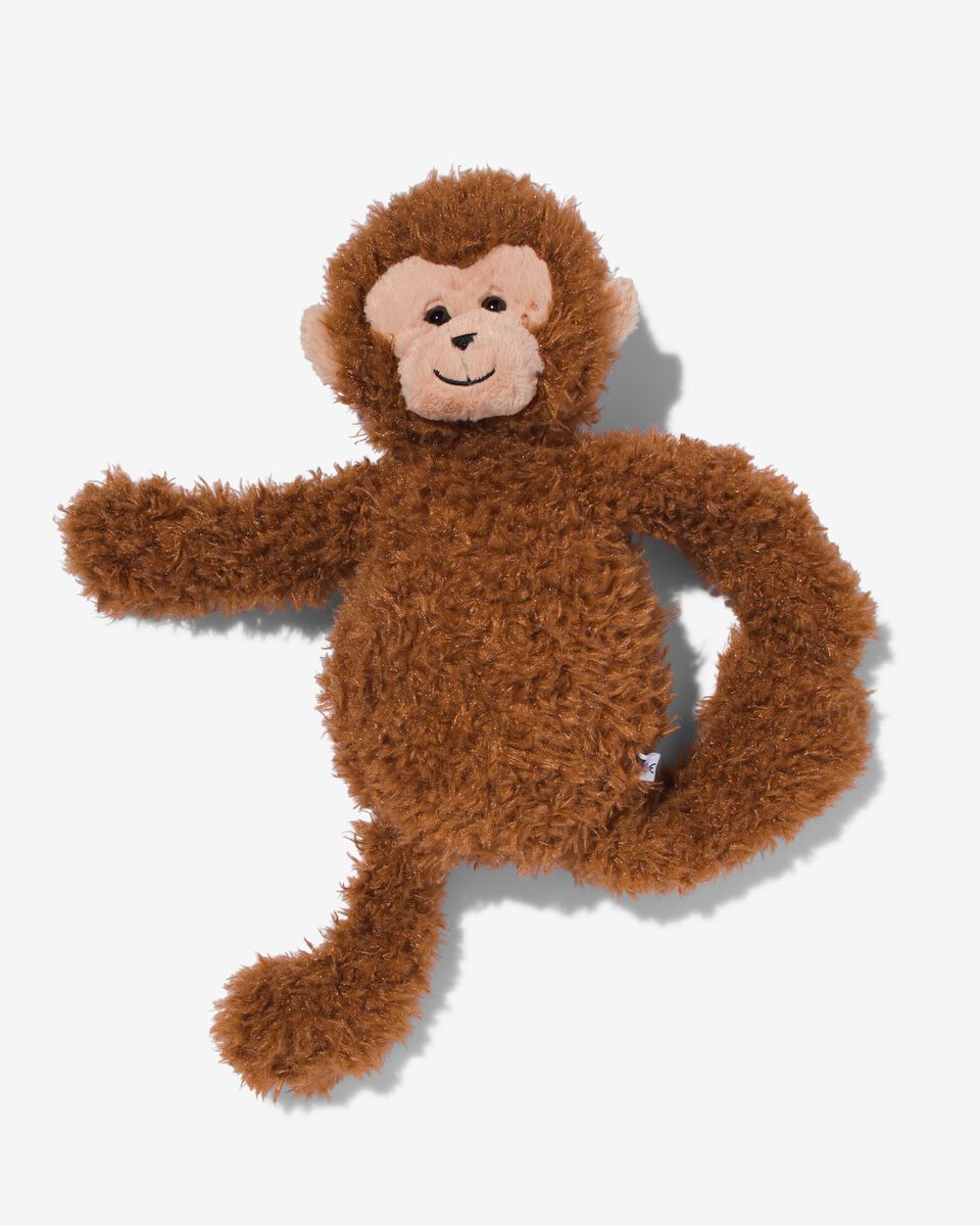 Barcelona dosis Ongemak knuffel aap met magnetische poten - HEMA