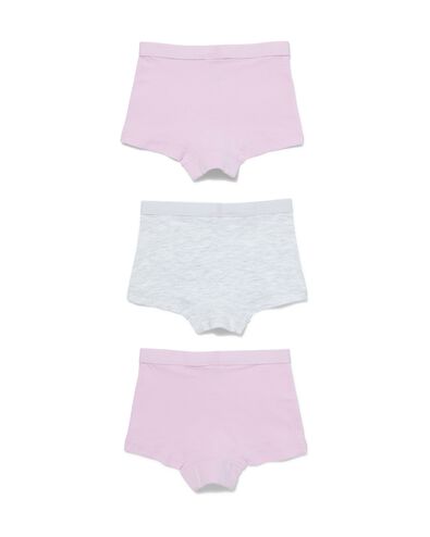 3er-Pack Kinder-Boxershorts, Baumwolle/Elasthan lila lila - 19357830LILAC - HEMA