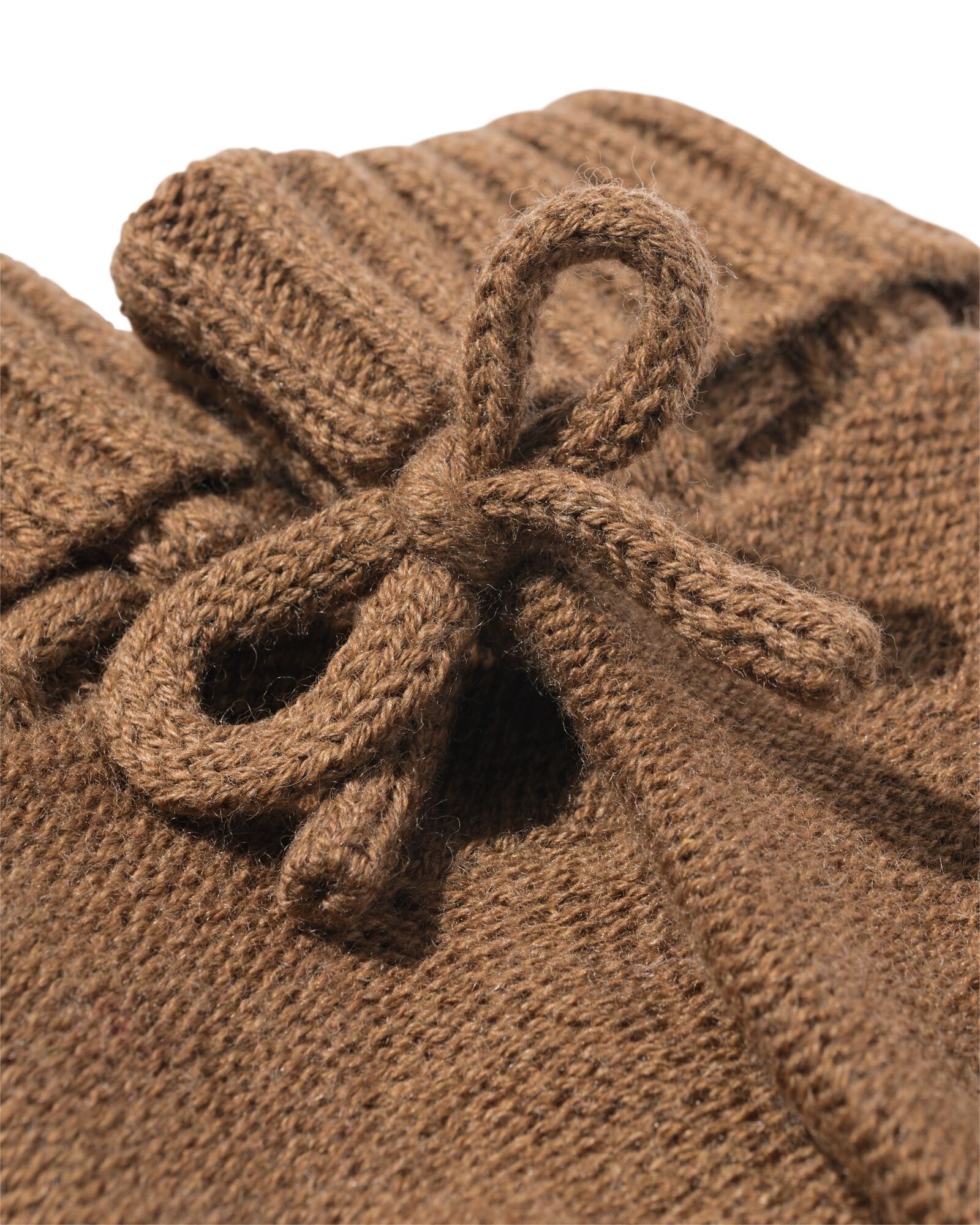 chaussettes b&eacute;b&eacute; laine tricot&eacute;e marron - 4700730BROWN - HEMA