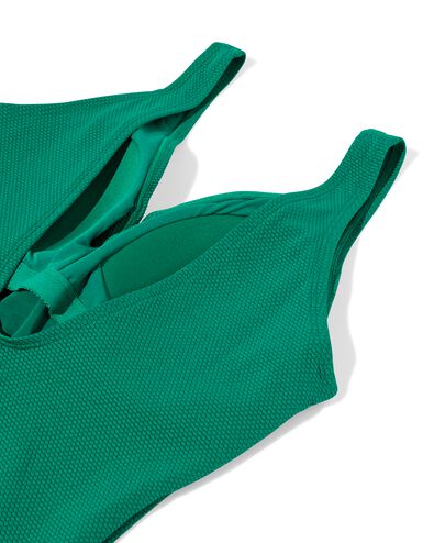 damesbadpak medium support groen - 22351650GREEN - HEMA