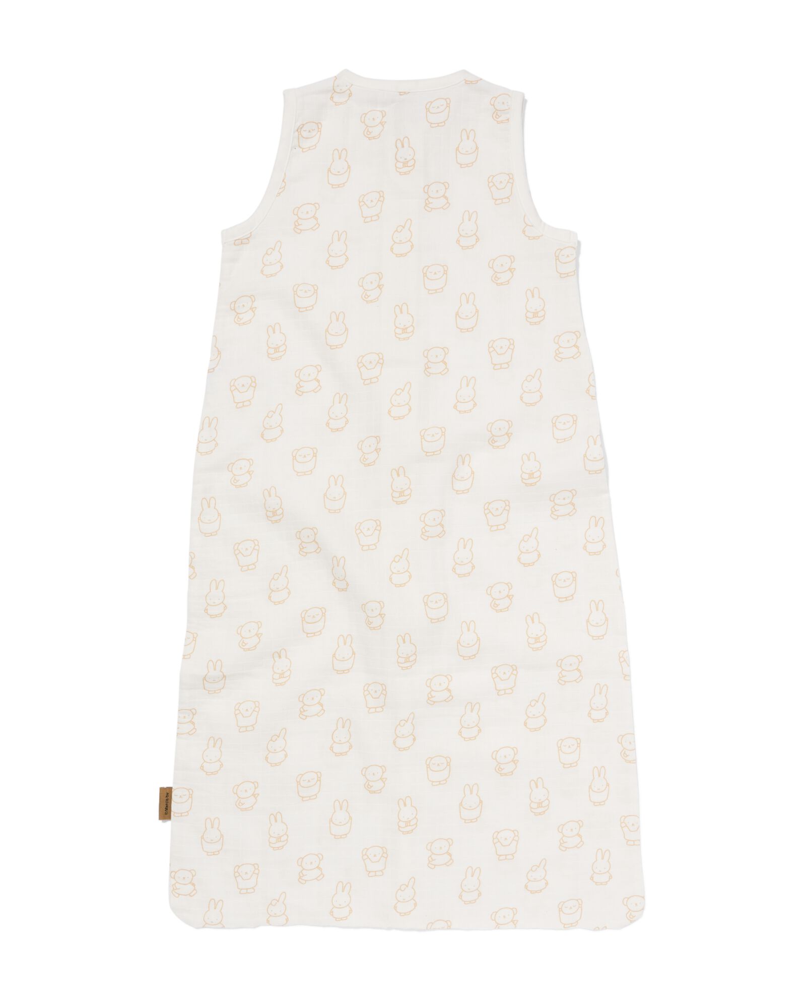gigoteuse b&eacute;b&eacute; Miffy sans manches mousseline 0,5 tog blanc cass&eacute; blanc cass&eacute; - 33302160OFFWHITE - HEMA