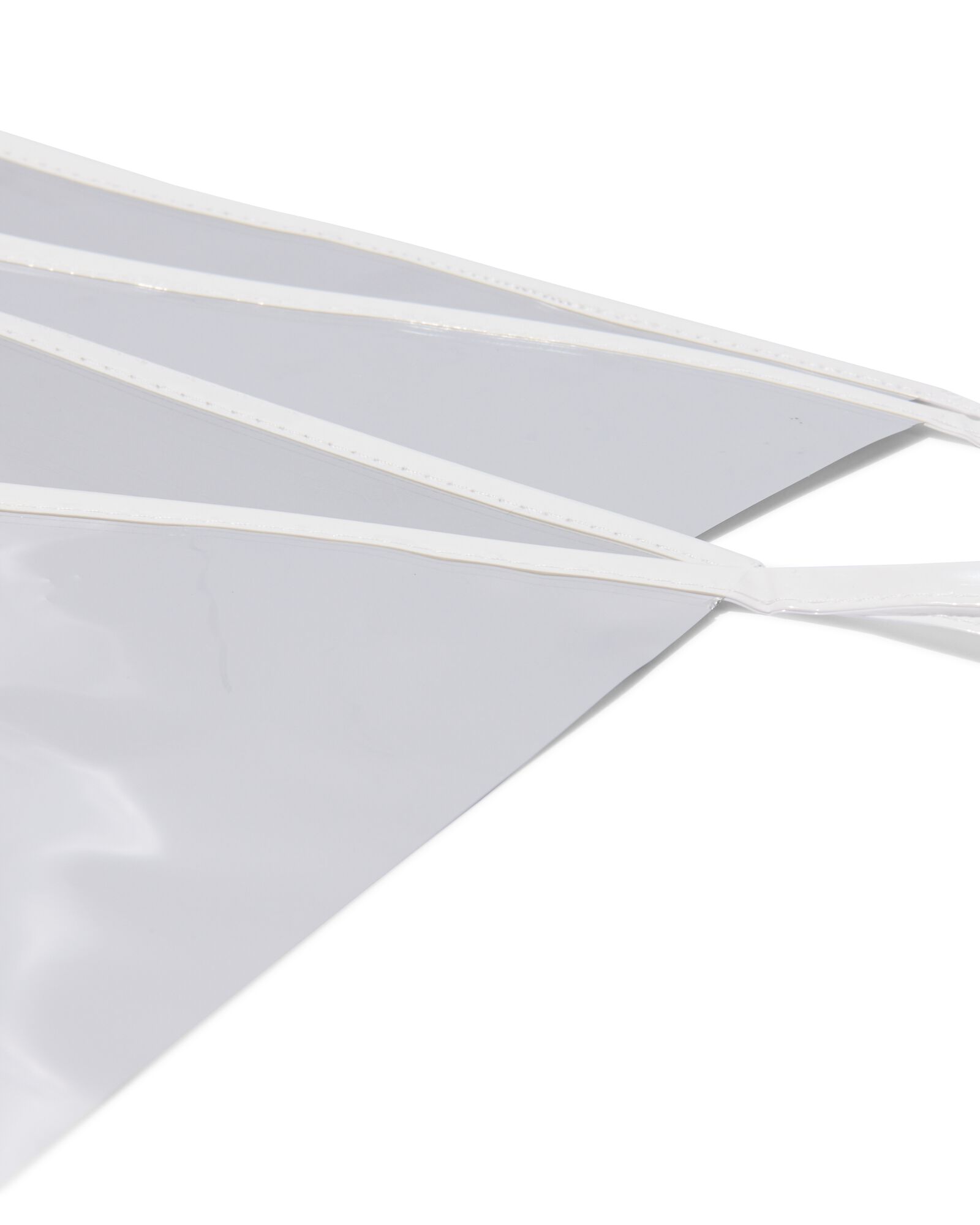 Wimpelkette, Kunststoff, silber, 6 m - 14230107 - HEMA