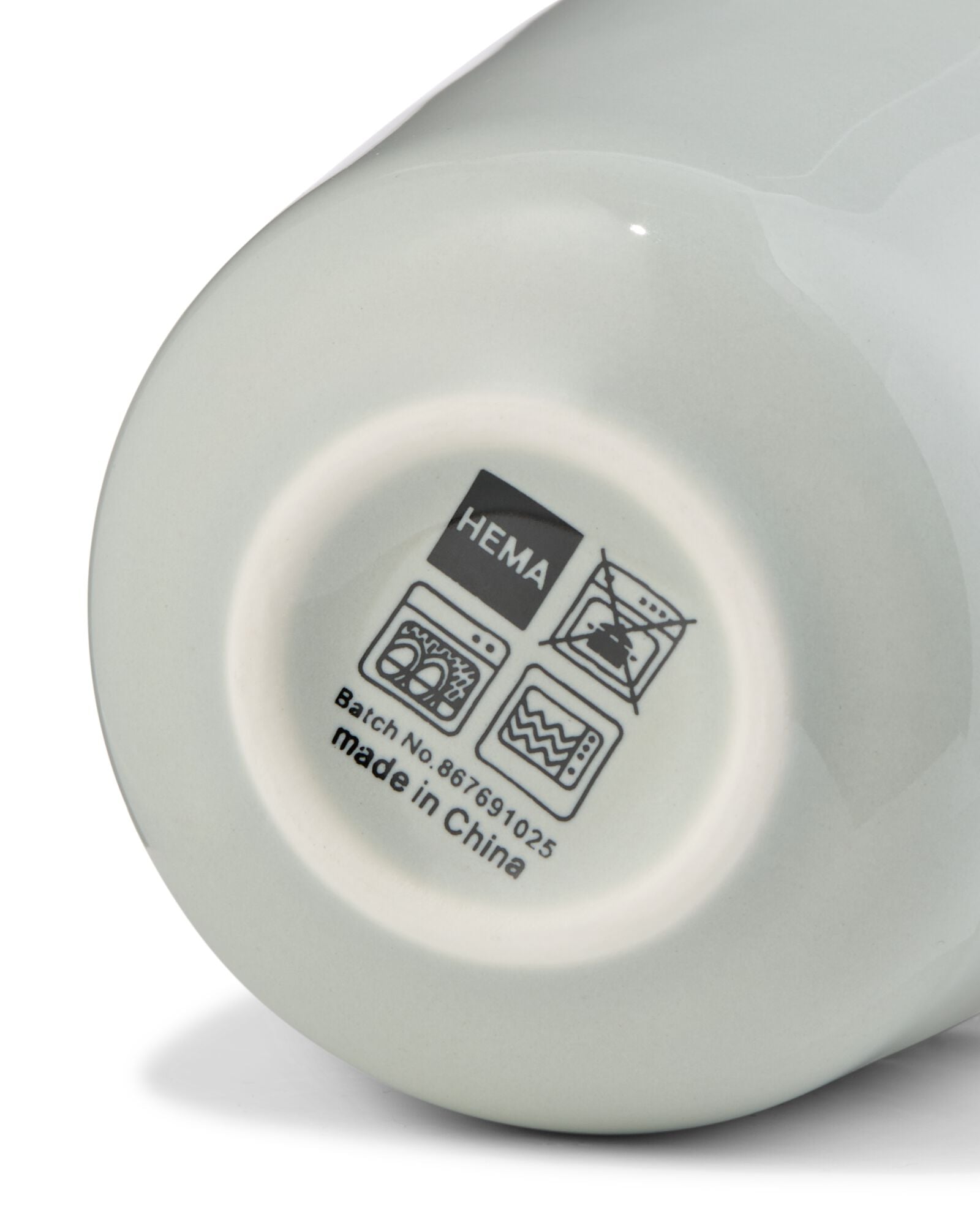 Espressotasse 100 ml, Knap, New Bone China, Blau - 80660303 - HEMA