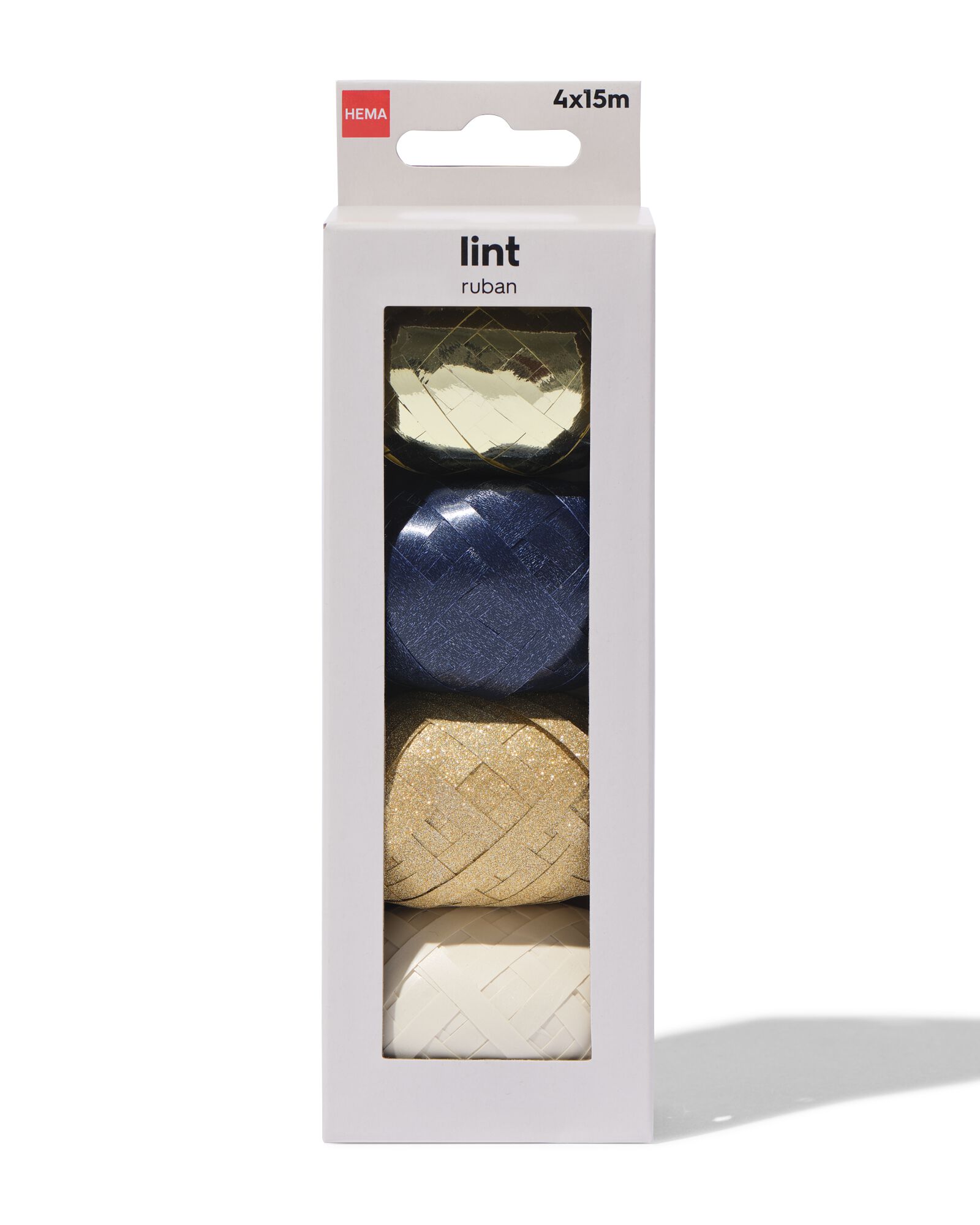 lint 15m goud - 4 stuks - 14793308 - HEMA