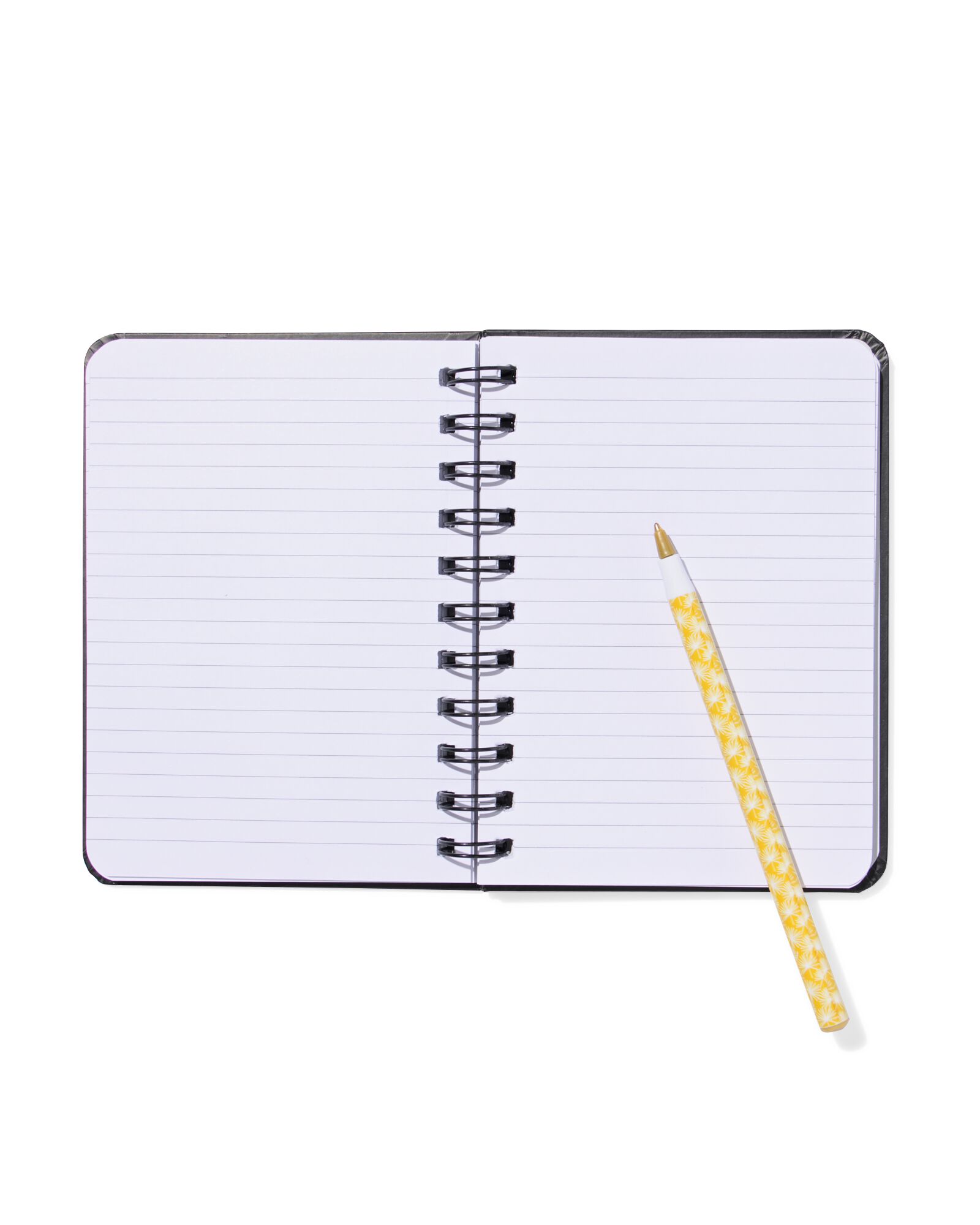 Notizbuch, Spiralbindung, DIN A6, liniert - 14101366 - HEMA