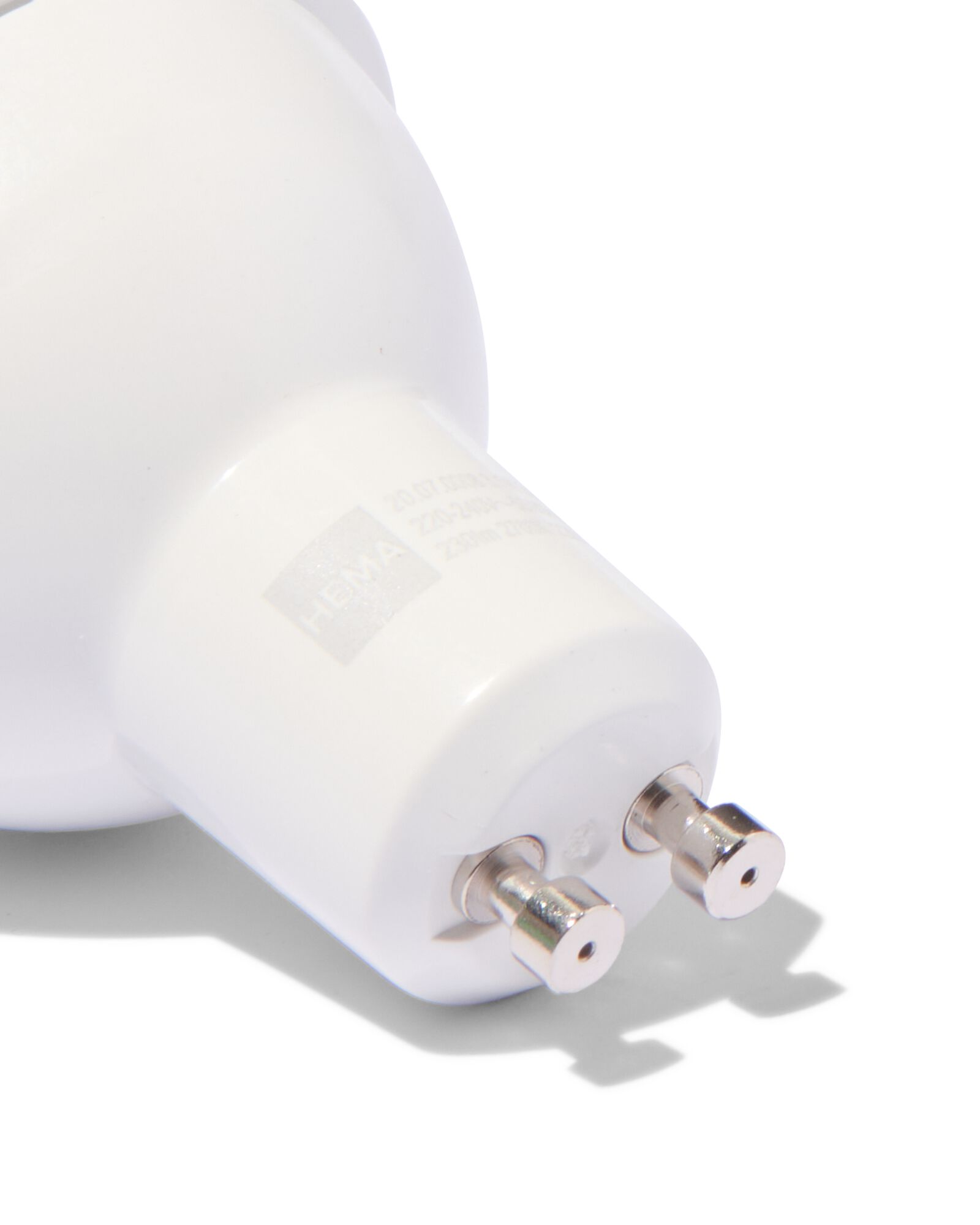 Spot LED GU10 3,1W 230lm - 2 pi&egrave;ces - 20000066 - HEMA