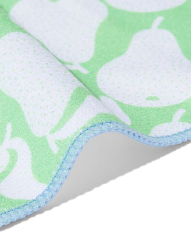 chiffon de nettoyage 35x35 cm poires  - 20550017 - HEMA