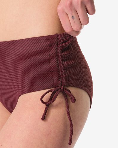 bas de bikini femme rouge foncé - 22351670DARKRED - HEMA