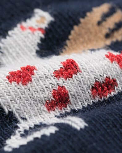 kindersokken sprookje - 5 paar donkerblauw - 4320640DARKBLUE - HEMA