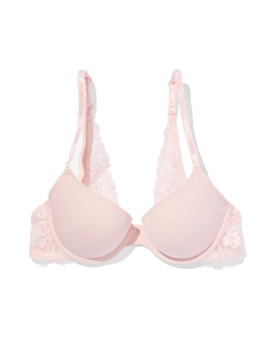 push-up bh met beugel lichtroze - 21805650LIGHTPINK - HEMA