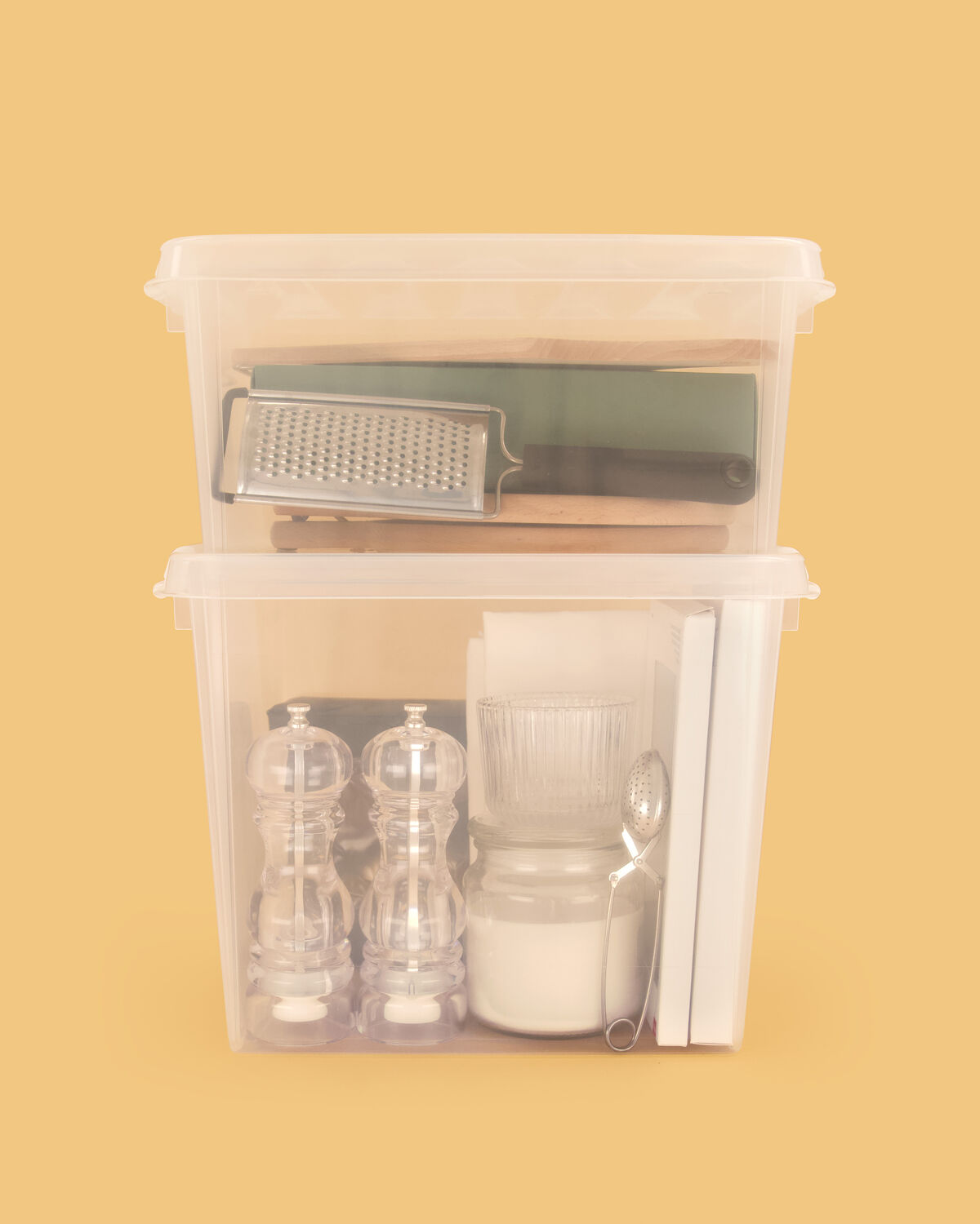 Set von Aufbewahrungsboxen aus Kunststoff - 200053 - HEMA