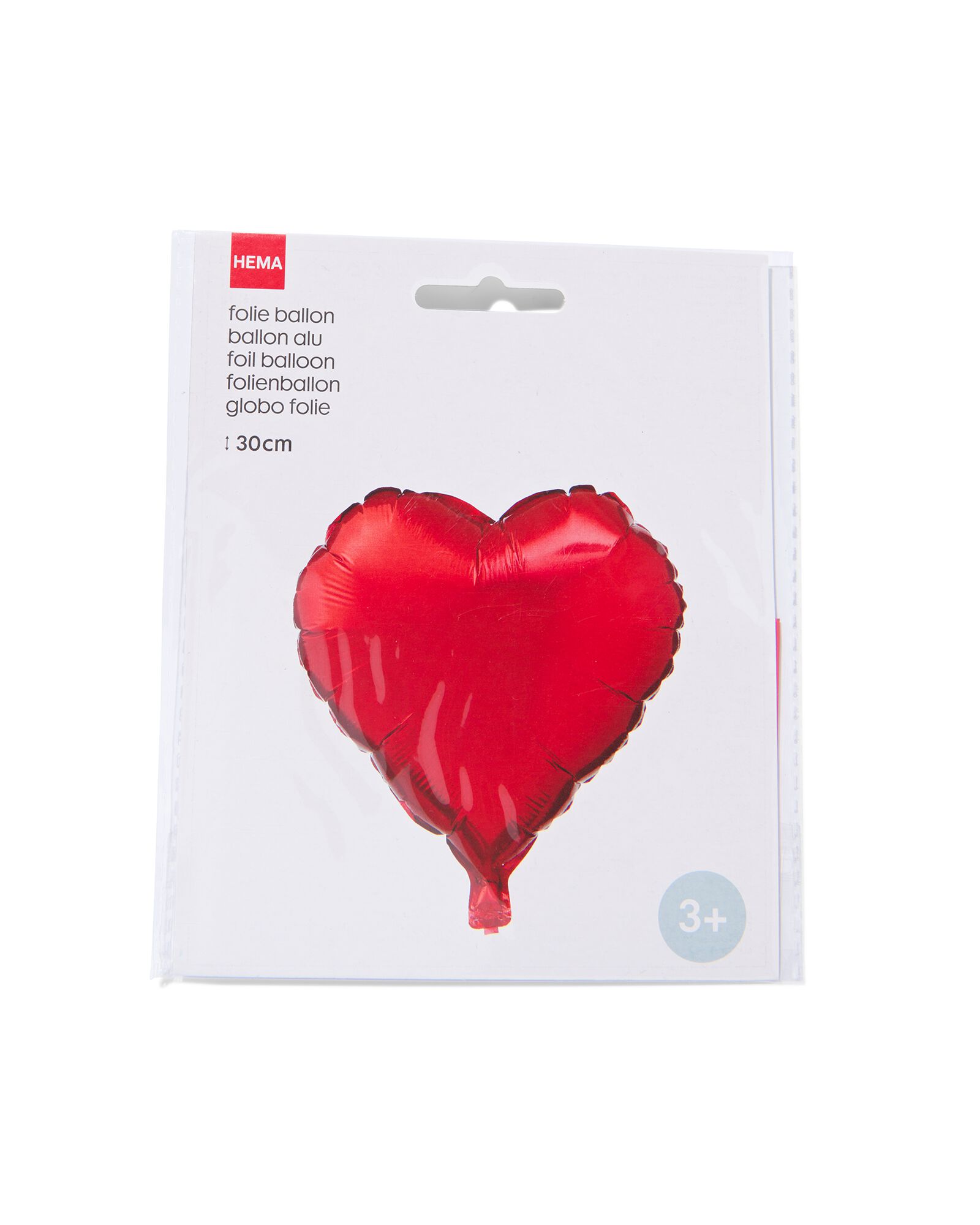ballon alu c&oelig;ur ⌀30cm - 14230141 - HEMA