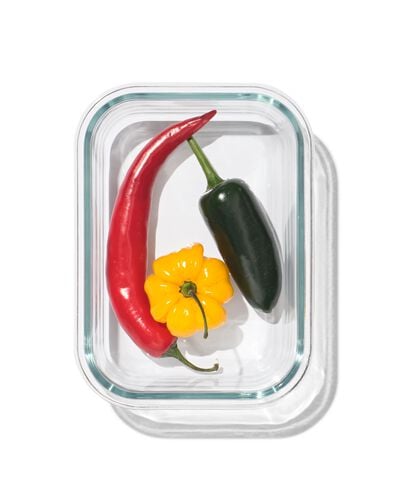 r&eacute;cipient de stockage taille M 630 ml verre sans couvercle verre - M mix - 80810501 - HEMA