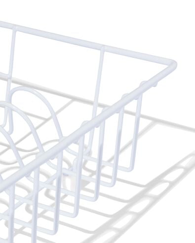 &eacute;gouttoir &agrave; vaisselle 30x45x10,5cm m&eacute;tal blanc - 20500193 - HEMA