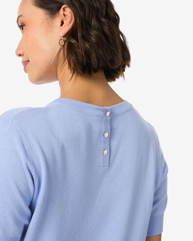 haut femme Fally bleu - 36310480BLUE - HEMA