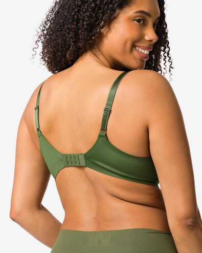 soutien-gorge non pr&eacute;form&eacute; avec armatures  vert fonc&eacute; vert fonc&eacute; - 21805975DARKGREEN - HEMA