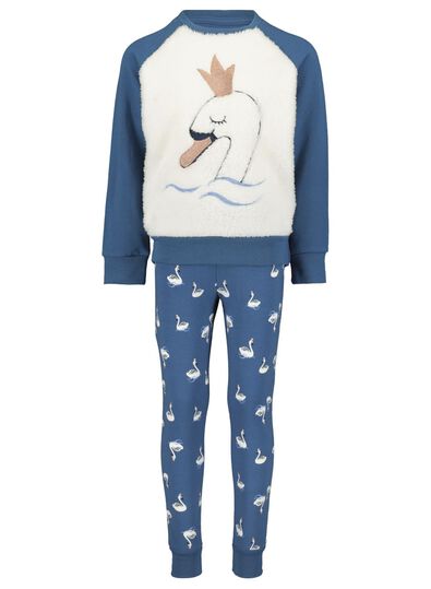 pyjama enfant bleu bleu - 1000016664 - HEMA