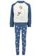pyjama enfant bleu bleu - 1000016664 - HEMA