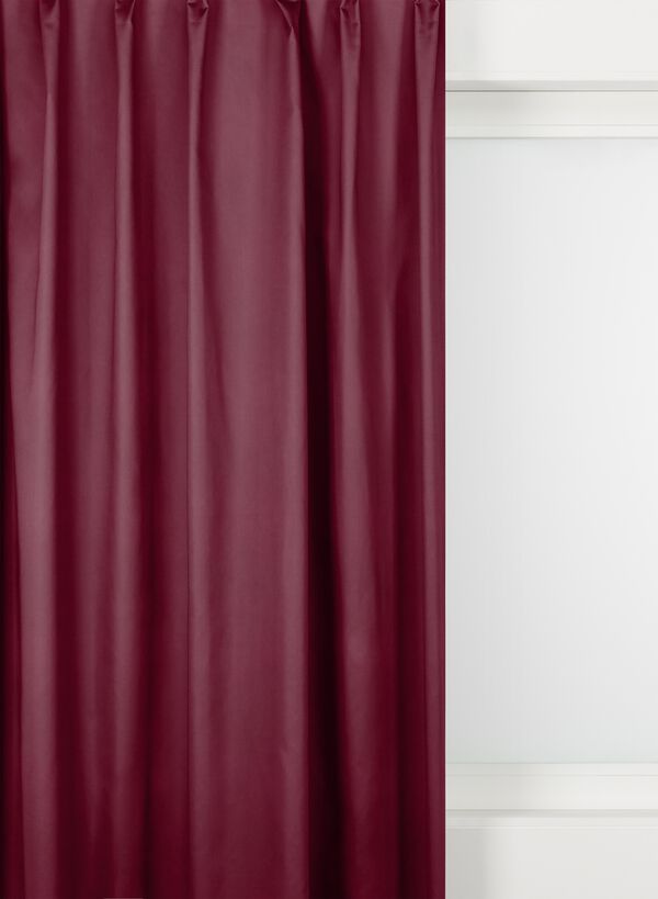gordijnstof velours cerise - 1000016066 - HEMA