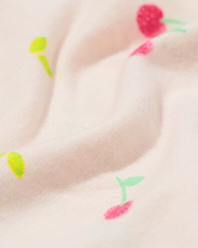 body crois&eacute; &eacute;volutif nouveau-n&eacute; cerises &eacute;cru &eacute;cru - 33447420ECRU - HEMA