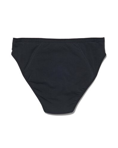 culotte menstruelle coton noir noir - 1000031555 - HEMA