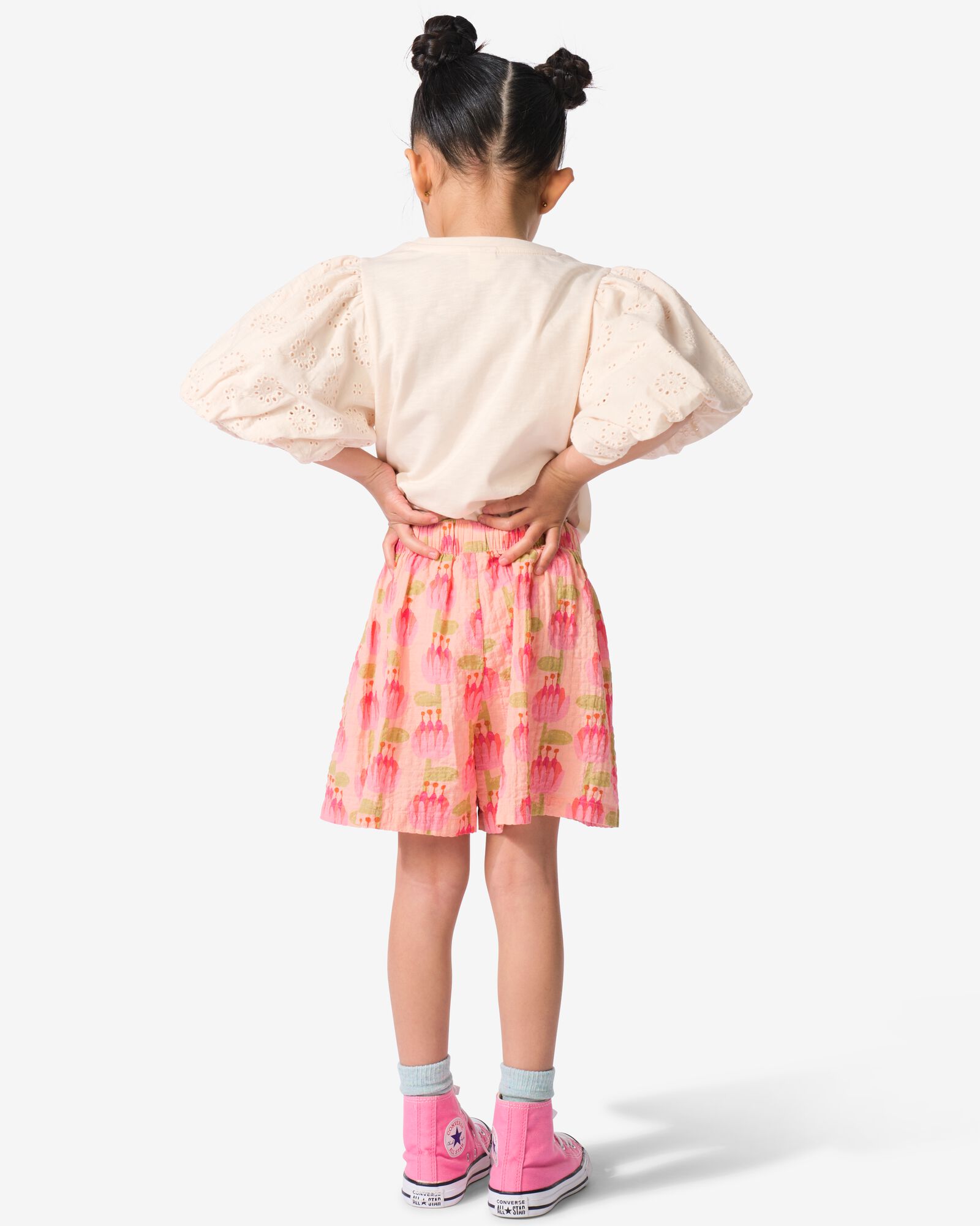 short enfant coupe confortable jersey petits g&acirc;teaux rose p&acirc;le rose p&acirc;le - 30852947LIGHTPINK - HEMA