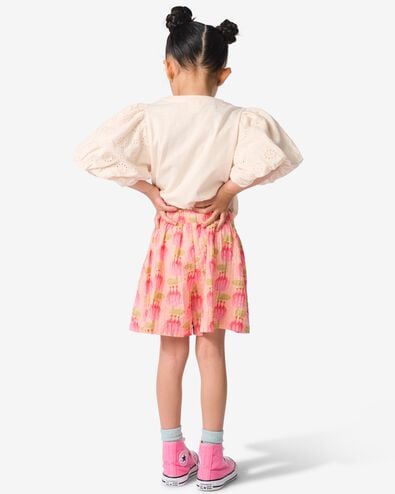 short enfant coupe confortable jersey petits g&acirc;teaux rose p&acirc;le rose p&acirc;le - 30852947LIGHTPINK - HEMA