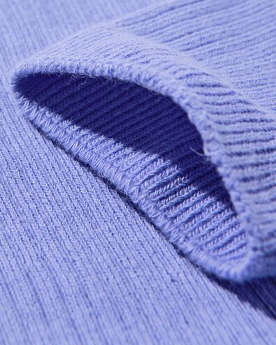 chaussettes c&ocirc;tel&eacute;es femme bleu clair - 4290460LIGHTBLUE - HEMA