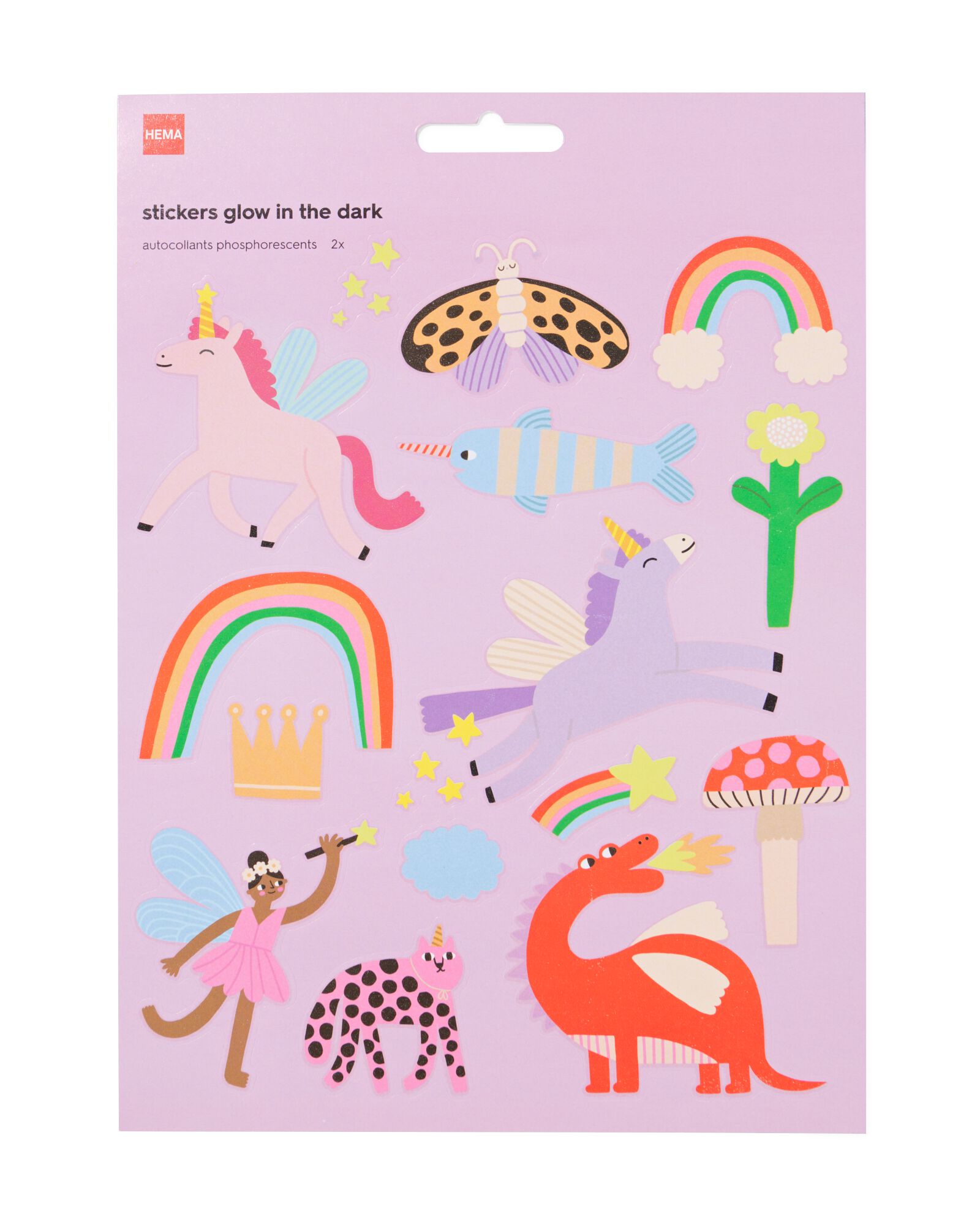 Leuchtsticker Fantasy - 15900336 - HEMA