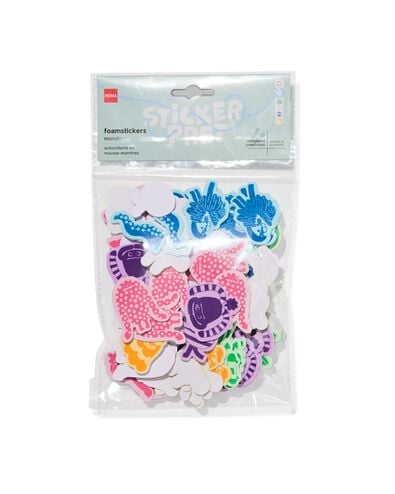 autocollants en mousse monstres - 15900332 - HEMA