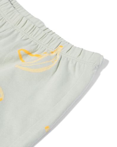 Kinder-Kurz-Pyjama Bananen hellgr&uuml;n 158/164 - 23001967 - HEMA